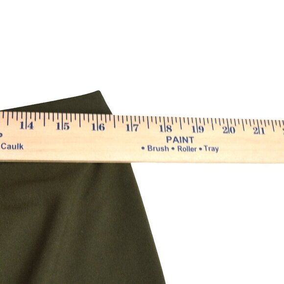 Talbots Womens Career Trouser Pants Olive Green Size 8 Curvy Straight Leg - Picture 5 of 9